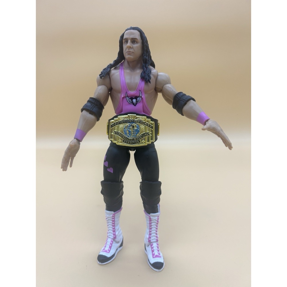 WWE Elite Series 94 Bret Hitman Hart Chase Variant Mattel Figure IC Belt